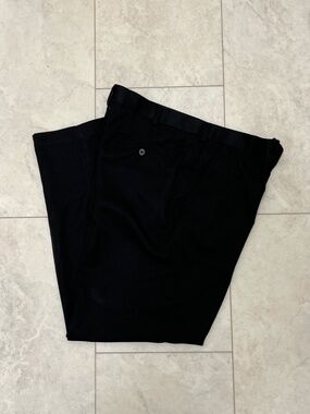 Men's George Black Dress Pants 36W x 32L